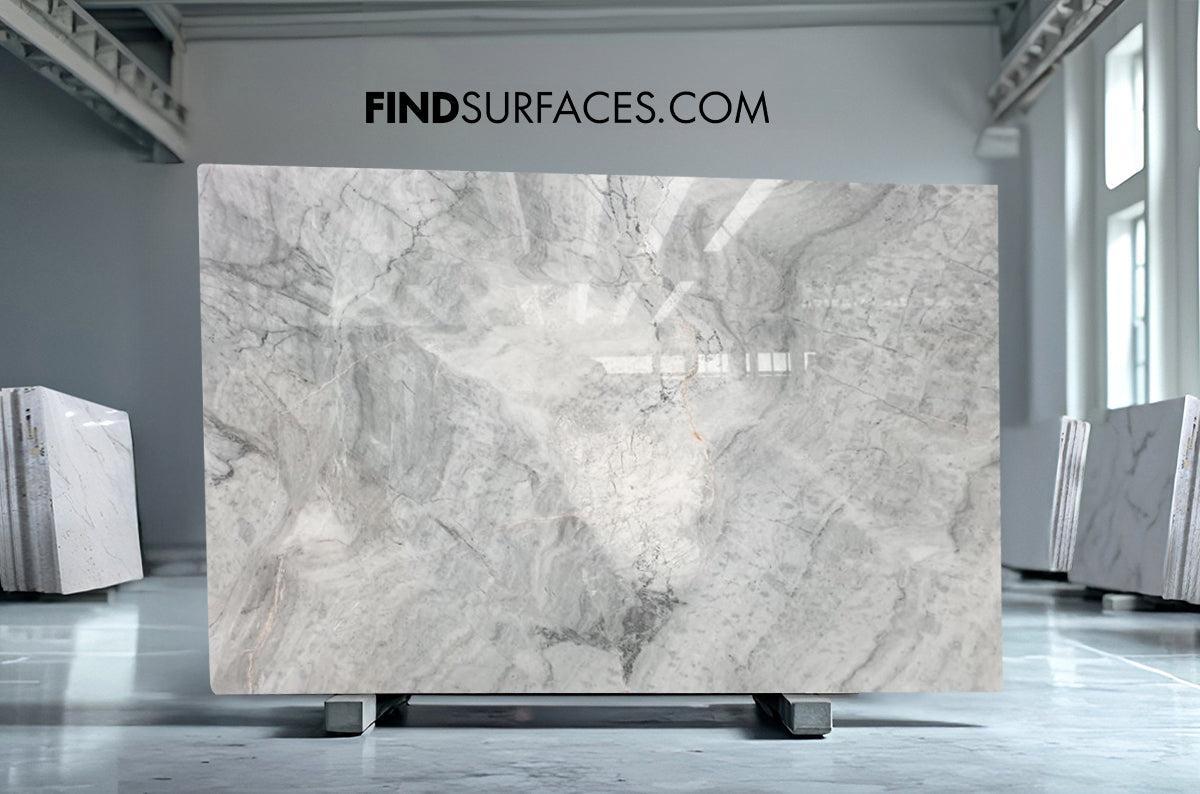Silver Marble - Slabs, Tiles, Worktops, Cut to Size – Find Surfaces Ltd
