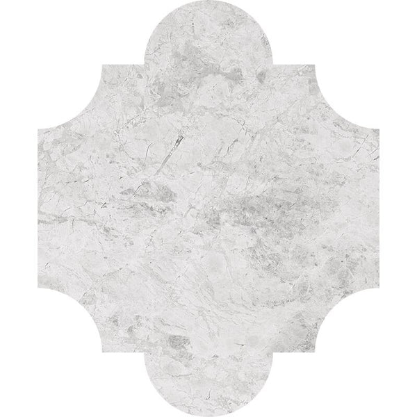 Silver Clouds Marble San Felipe Tiles - Honed