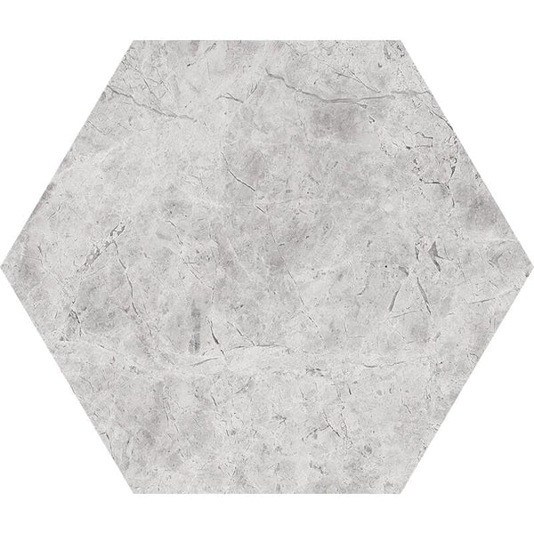 Silvero Marble Hexagon Tiles - Honed