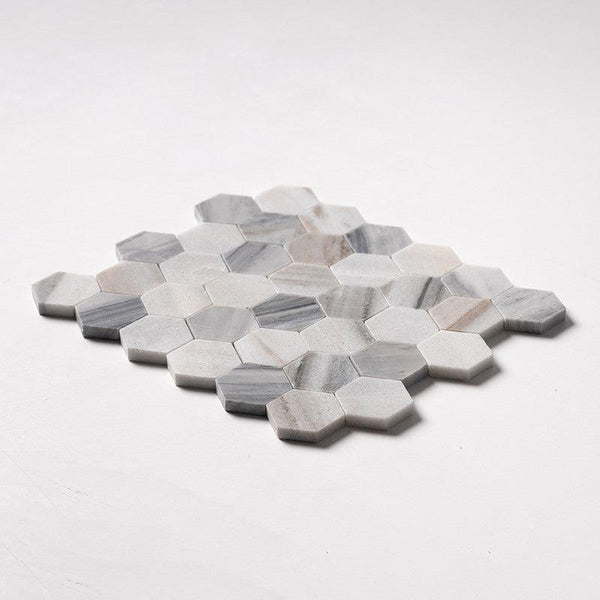 Skyline Marble 50 mm Hexagon Mosaic - Polished