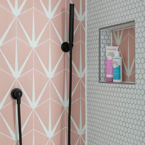 Starburst Blush Porcelain Tiles