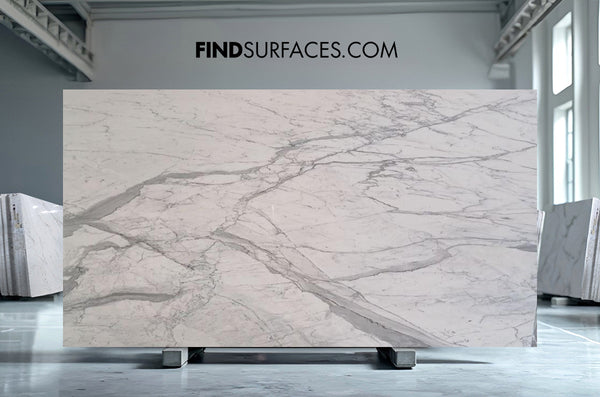 Statuario Marble Slabs - FS259274 - 3330 x 1890 x 20 mm