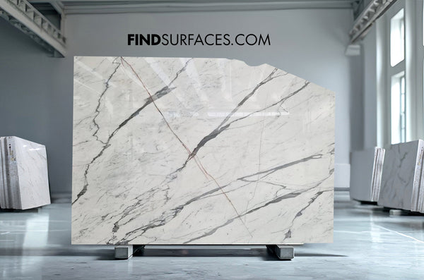 Statuario Marble Slabs - FS62598017 - 3050 x 1880 x 20 mm