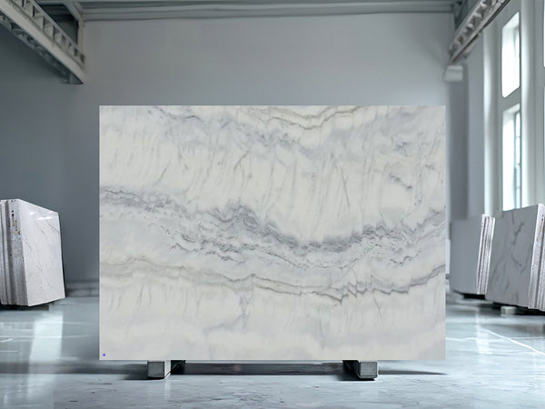 Statuario Stelvio Marble Slabs - FS10939171 - 2950 x 1900 x 15.2 mm