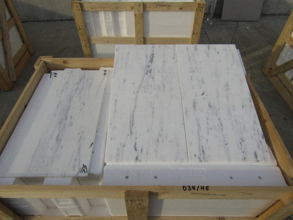 Statuario Venato Marble Tiles - Polished - FS038HEA4