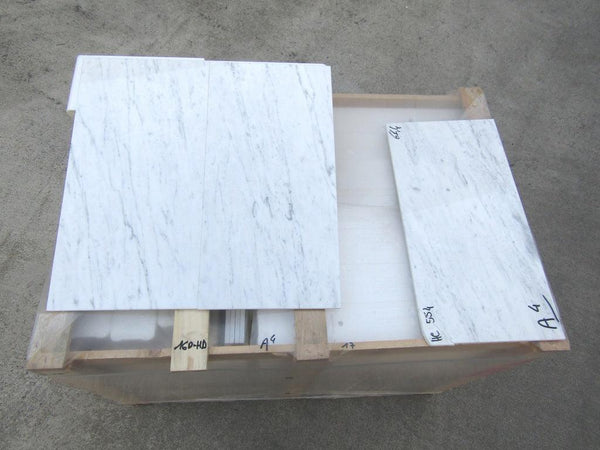 Statuario Venato Marble Tiles - Polished - FS160HDA4