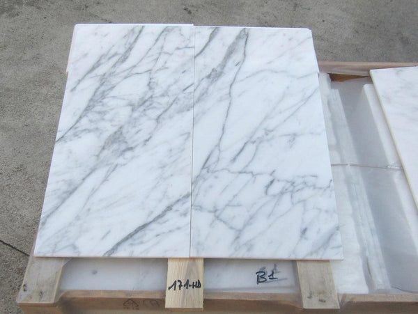 Statuario Venato Marble Tiles - Polished - FS171HDB1