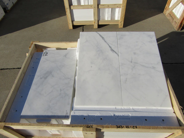 Statuario Venato Marble Tiles - Polished - FS303HLC1