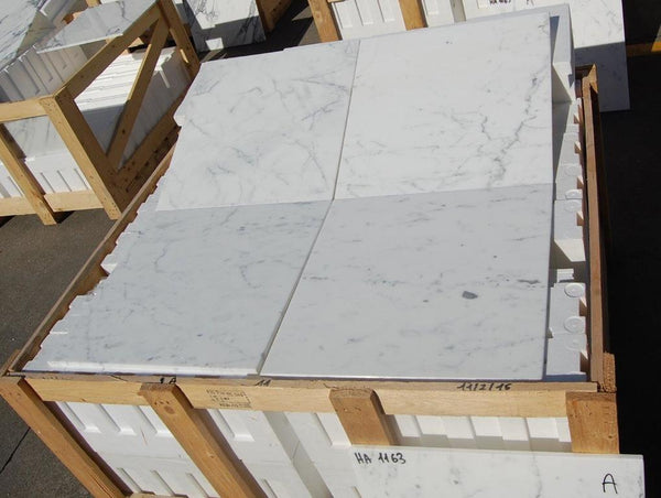 Statuario Venato Marble Tiles - Polished - FS347HDA