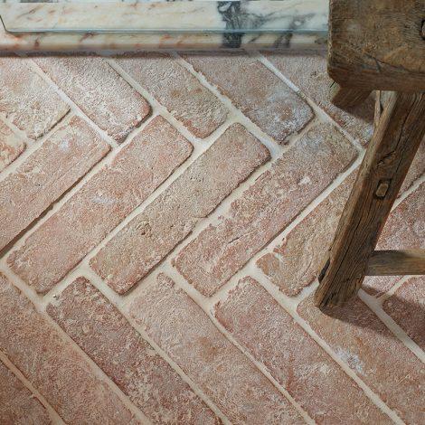 Terra Firma Natural Terracotta Herringbone Tiles