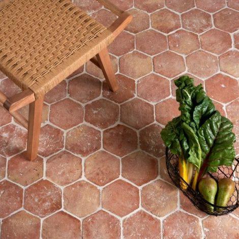 Terra Firma Natural Terracotta Hexagon Tiles