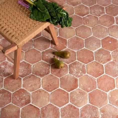 Terra Firma Natural Terracotta Hexagon Tiles