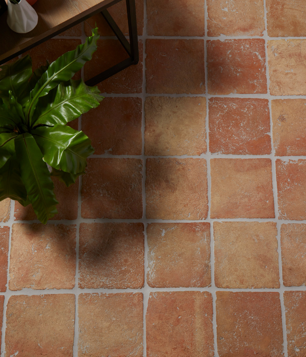 Terra Firma Natural Terracotta Square Tiles