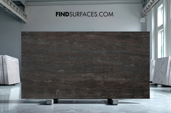 Titanium Travertine Slabs - FS20891034-2 - 3100 x 1680 x 20 mm