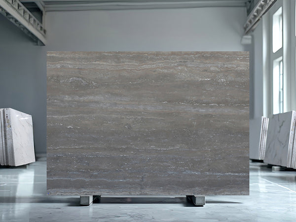Titanium Travertine Slabs - FS38121628 - 2750 x 1500 x 20 mm