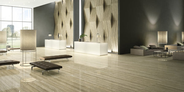 Travertine Porcelain Tiles and Slabs - Polished