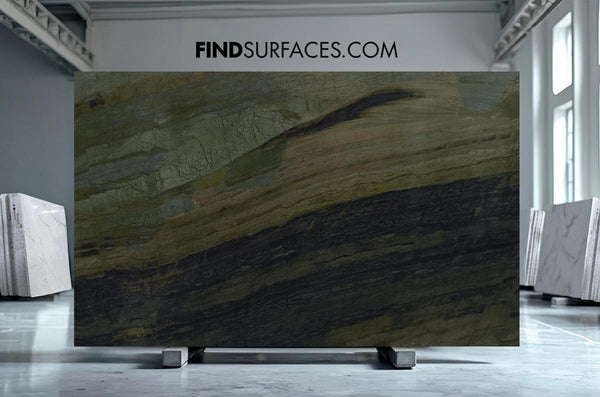 Verde Bamboo Marble Slabs - FSHL00440 - 2400 x 1650 x 20 mm