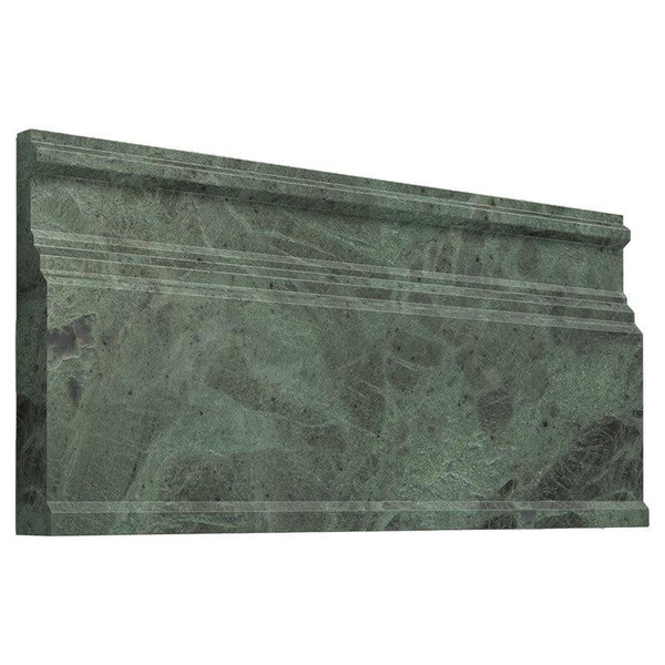 Verde Tia Marble Base Skirting - Honed