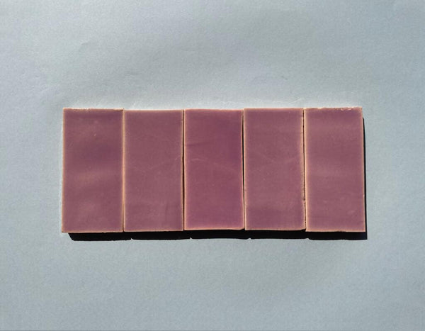 Watercolours Terracotta Rectangle Tiles - 014 - Glossy Translucent