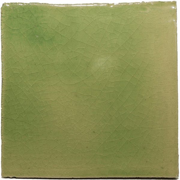 Watercolours Terracotta Rectangle Tiles - 020 - Glossy Translucent Crackle