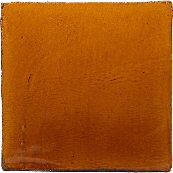 Watercolours Terracotta Square Tiles - 024 - Glossy Translucent