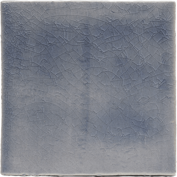 Watercolours Terracotta Square Tiles - 028 - Glossy Translucent Crackle