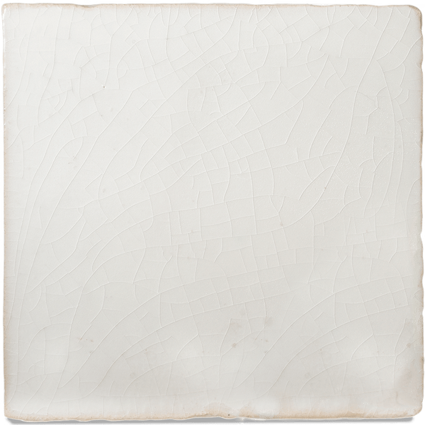 Watercolours Terracotta Square Tiles - 049 - Glossy Translucent Crackle