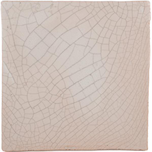 Watercolours Terracotta Square Tiles - 050 - Satin To Glossy Solid Crackle