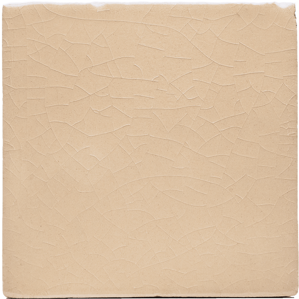 Watercolours Terracotta Square Tiles - 042 - Glossy Translucent Craquelé