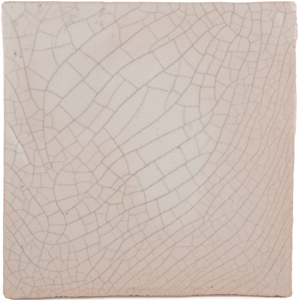 Watercolours Terracotta Square Tiles - 050 - Glossy Translucent Craquelé