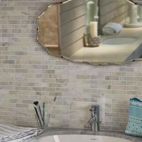 Whistler Marble Brick Bond Pattern Mosaic