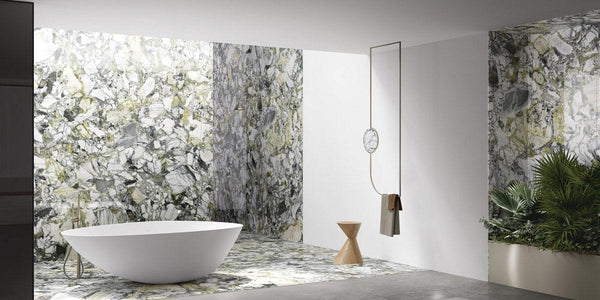 White Beauty Marble Porcelain Tiles and Slabs - Polished