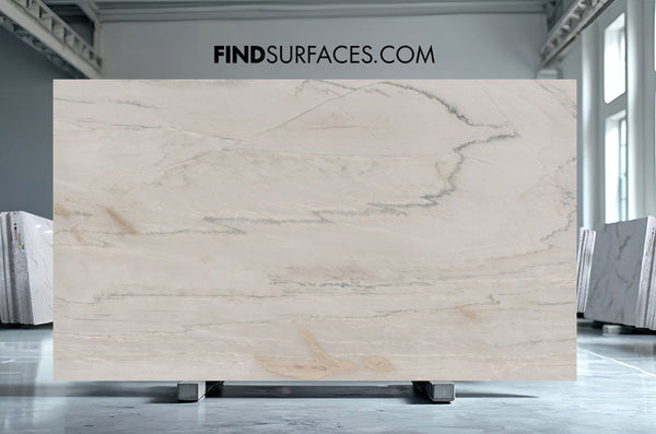 White Macaubas Quartzite Slabs - FS23544310 - 3330 x 1920 x 20 mm