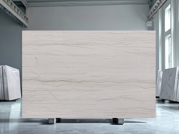 White Macaubas Quartzite Slabs - FS81227788 - 3270 x 1980 x 30 mm