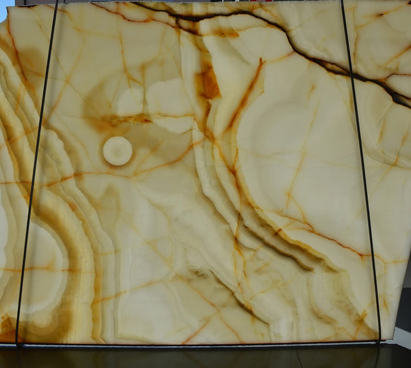 White Onyx Slabs - FS38092236 - 2200 x 1500 x 20 mm