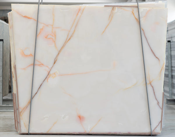 White Onyx Slabs - FS52534868 - 1000 x 1000 x 20 mm