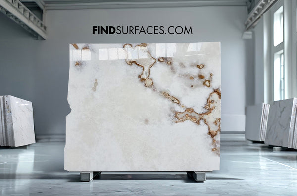 White Onyx Slabs - FS73270688 - 1910 x 1620 x 20 mm