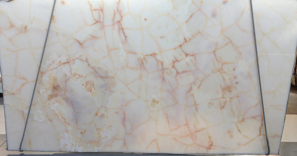 White Onyx Slabs - FS76033653 - 1000 x 1000 x 20 mm