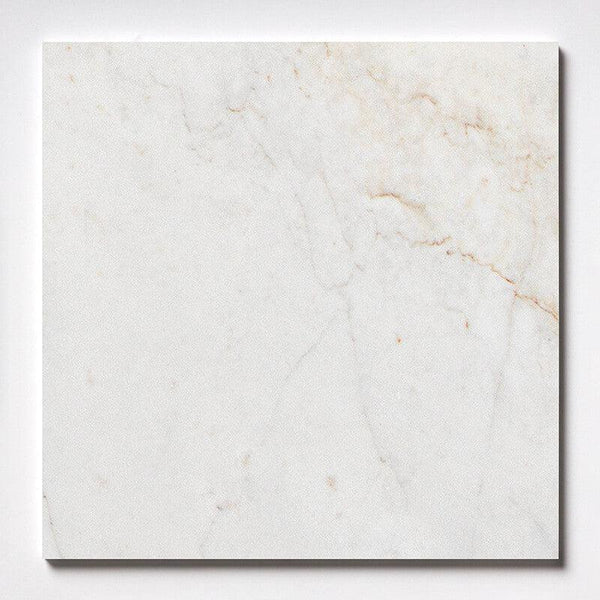 White Pearl Marble Tiles - Honed