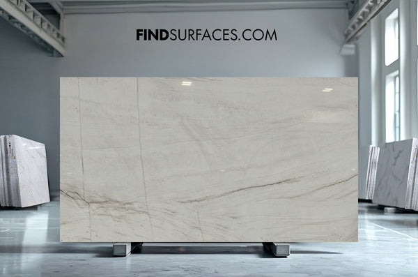 White Quartzite Slabs - FS335145 - 3330 x 1920 x 20 mm