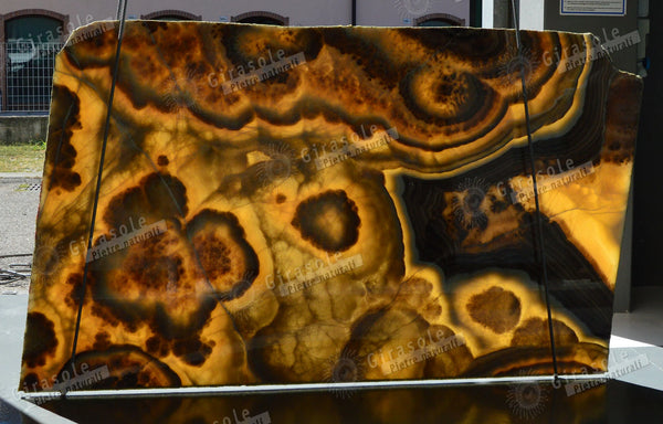 Yellow Onyx Slabs - FS44792612 - 2200 x 1400 x 20 mm