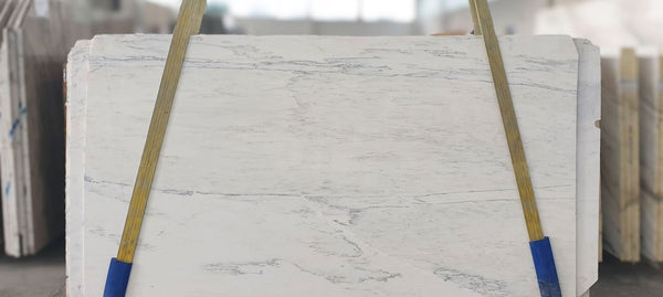 Alabama White Marble Slabs - FS35101350 - 2870 x 1600 x 20 mm