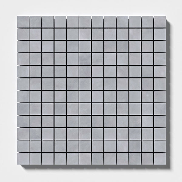 Allure Light Marble 25 mm Square Stackbond Mosaic - Polished