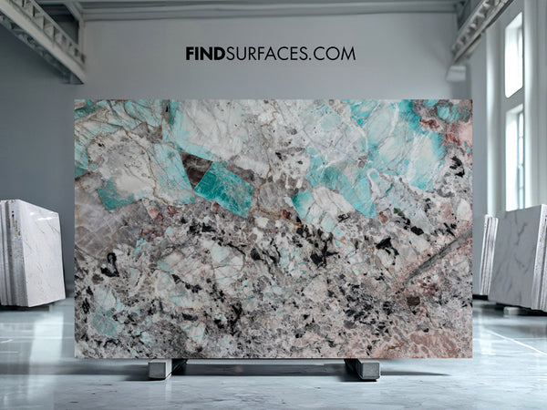 Amazonite Granite Slabs - FS35441122-1 - 2000 x 1000 x 20 mm