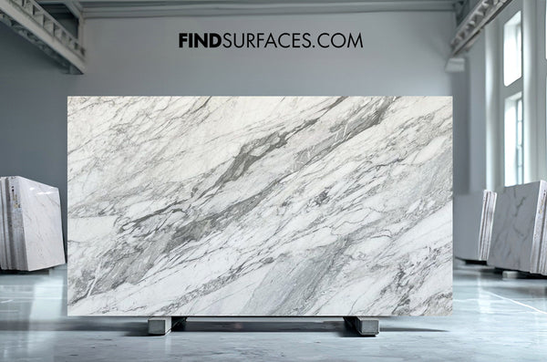 Arabescato Vagli Marble Slabs - FS31437233 - 3100 x 1740 x 20 mm