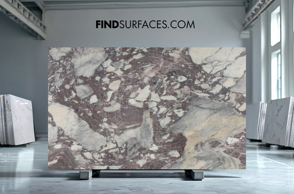Arabescato Viola Marble Slabs - FS98480633 - 3050 x 1970 x 20 mm