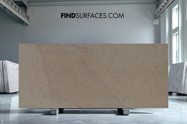 Beige Luna Quartzite Slabs - FS58819691 - 3300 x 1450 x 30 mm