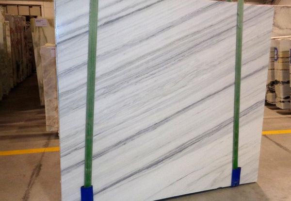 Bianco Lasa Covelano Marble Slabs - FS127582 - 1980 x 1800 x 20 mm