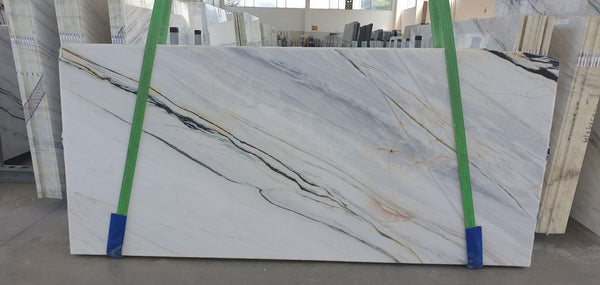 Bianco Lasa Covelano Marble Slabs - FS94554778 - 2920 x 1340 x 20 mm