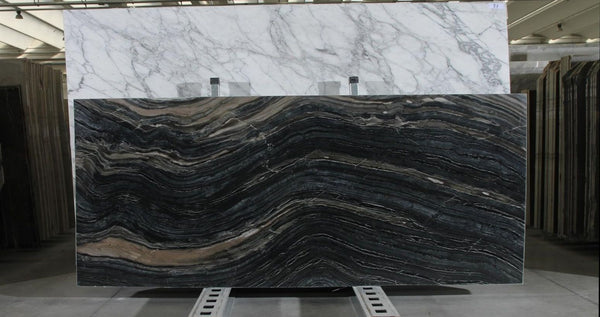 Black Wood Marble Slabs - FS30827101 - 2990 x 1190 x 20 mm